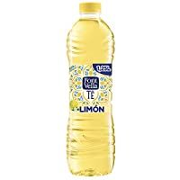 Los mejores  - Font Vella Té- Agua Mineral y extracto de té verde sabor limón - Botella 1-25L